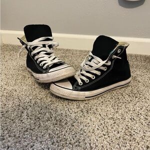 Black High Top Converse